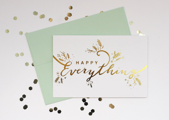 happy everything holiday card song dance